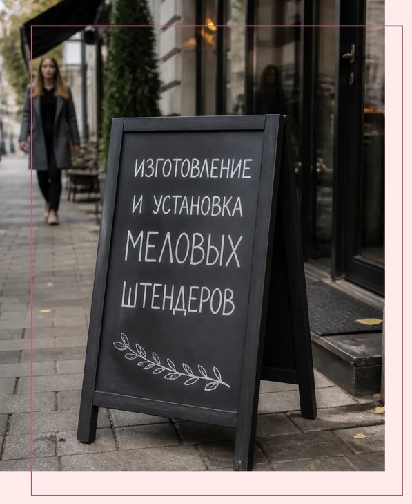 Меловые штендеры в Зиме по цене от 6648 р. | Аванза-Зма